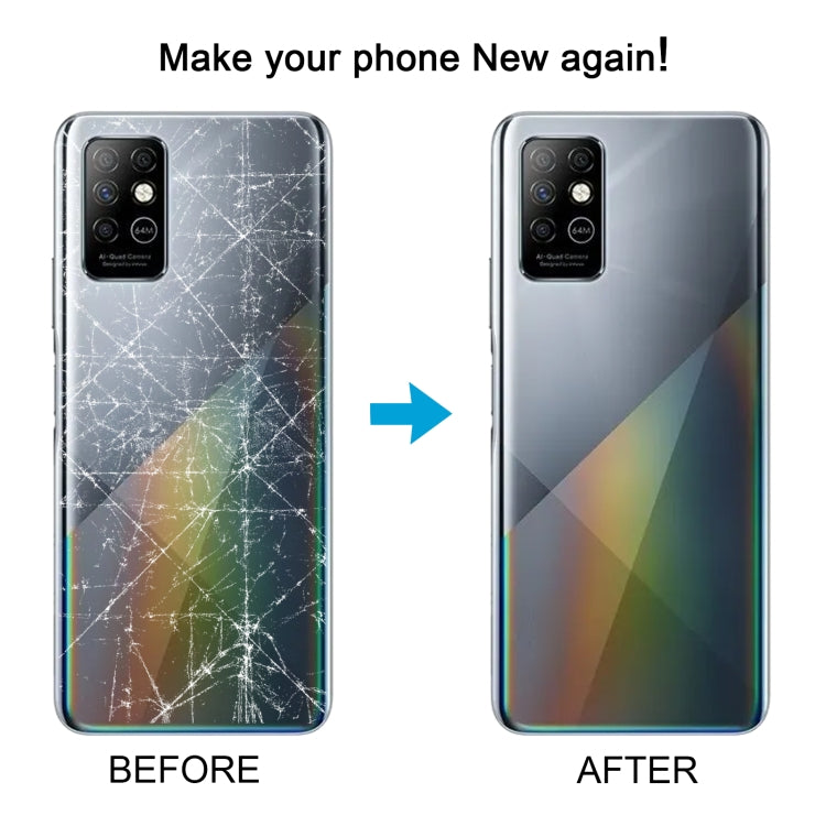 For Infinix Note 8 X692 Original Battery Back Cover(Blue) - Back Cover by PMc TechLife | Online Shopping South Africa | PMc TechLife | Buy Now Pay Later Mobicred