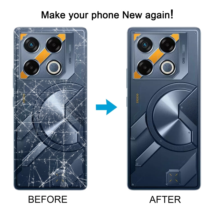 For Infinix GT 20 Pro X6871 Original Battery Back Cover(Black) - Back Cover by PMc TechLife | Online Shopping South Africa | PMc TechLife | Buy Now Pay Later Mobicred