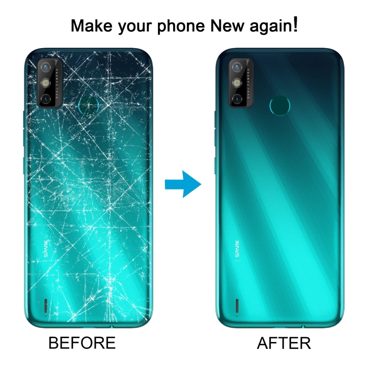For Tecno Spark 6 Go Original Battery Back Cover(White) - Back Cover by PMc TechLife | Online Shopping South Africa | PMc TechLife | Buy Now Pay Later Mobicred