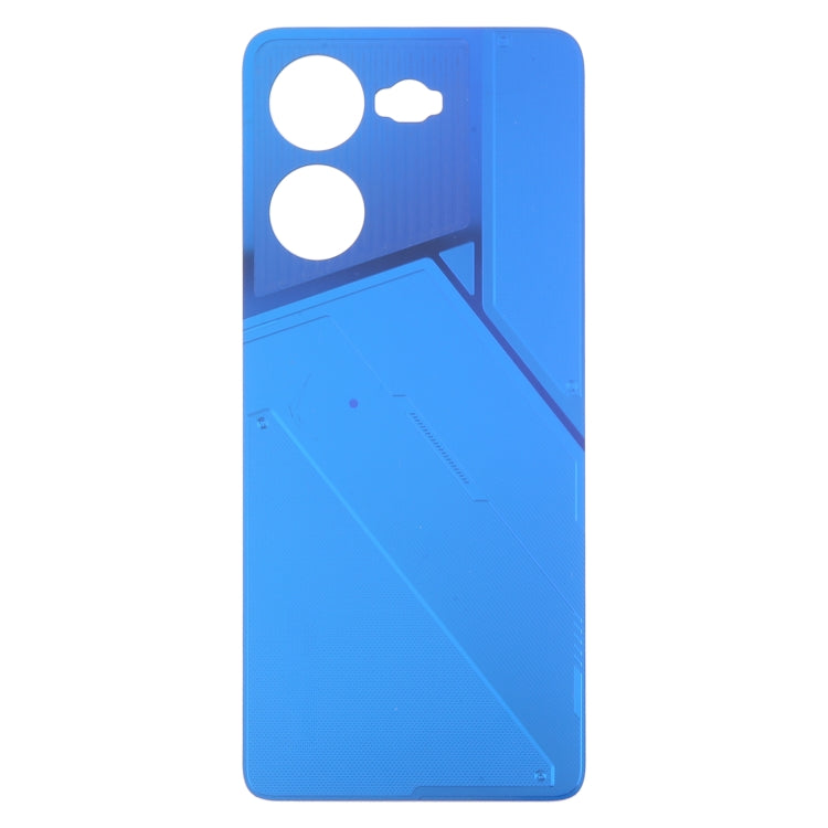 For Tecno Pova 5 4G Original Battery Back Cover(Blue) - Back Cover by PMc TechLife | Online Shopping South Africa | PMc TechLife | Buy Now Pay Later Mobicred
