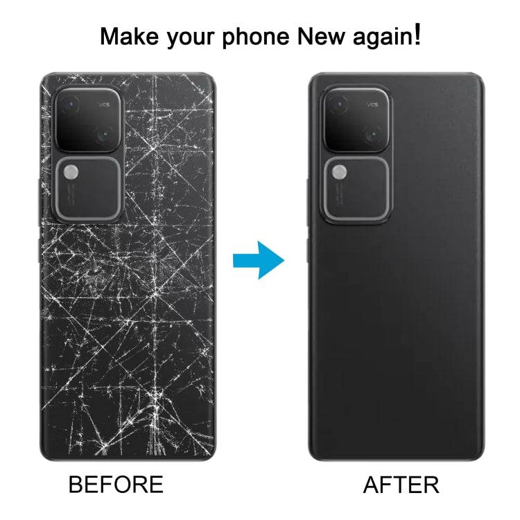 For vivo V30 5G Original Battery Back Cover with Camera Lens Cover(Aqua) - Back Cover by PMC TechLife | Online Shopping South Africa | PMC TechLife | Buy Now Pay Later Mobicred