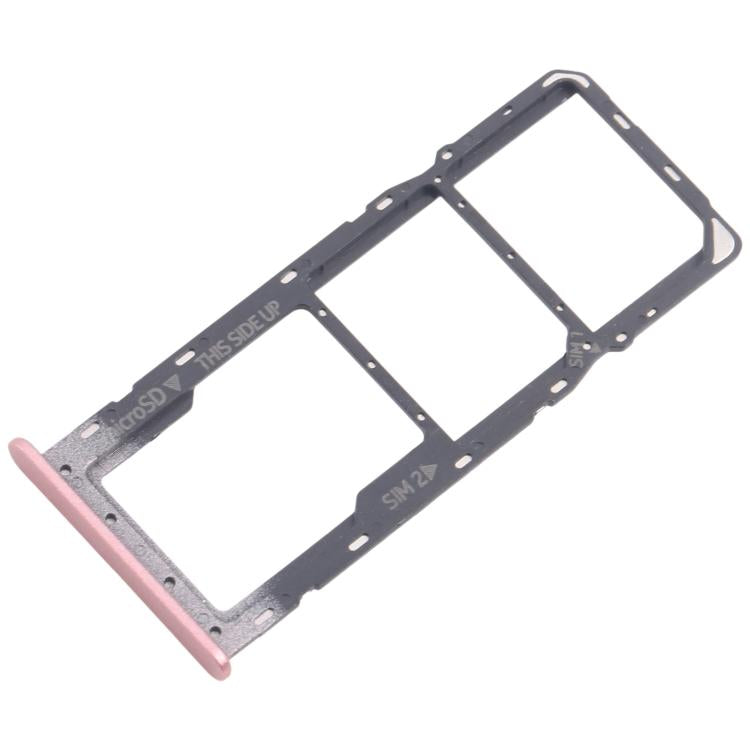 For Nokia C32 Original SIM Card Tray + SIM Card Tray + Micro SD Card Tray (Pink) - Card Tray by PMc TechLife | Online Shopping South Africa | PMc TechLife | Buy Now Pay Later Mobicred