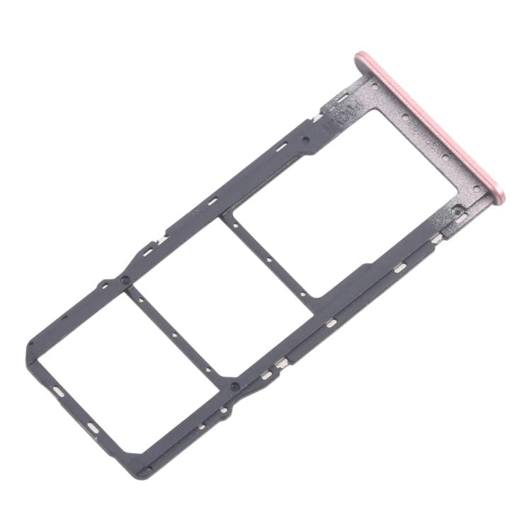 For Nokia C32 Original SIM Card Tray + SIM Card Tray + Micro SD Card Tray (Pink) - Card Tray by PMc TechLife | Online Shopping South Africa | PMc TechLife | Buy Now Pay Later Mobicred