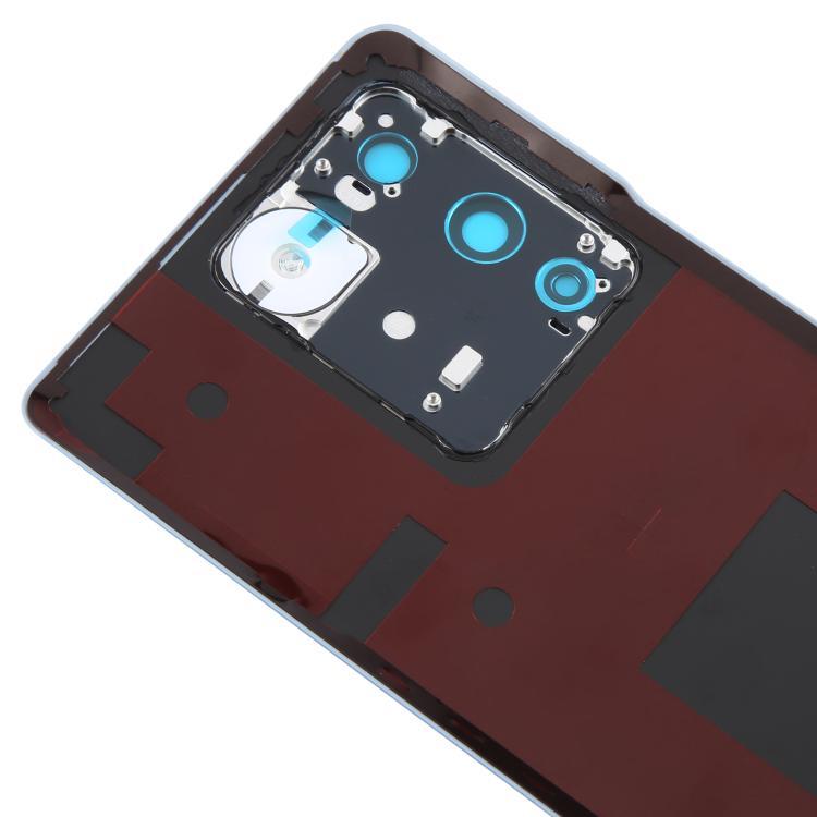 For vivo V27 / V27 Pro Battery Back Cover with Camera Lens Cover(Blue) - free shipping - PMC TechLife - Order now!