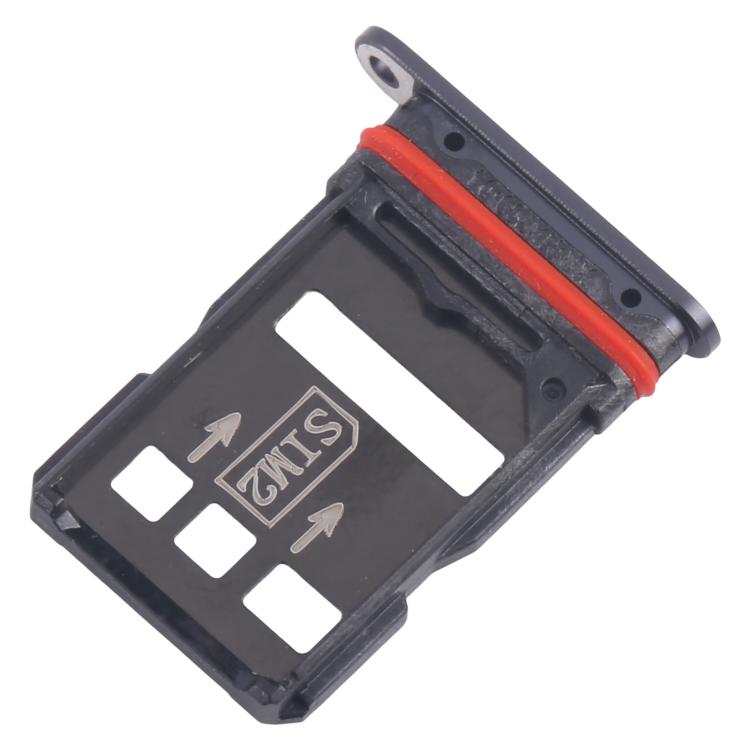 For ZTE nubia RedMagic 7s Pro NX709S SIM Card Tray + SIM Card Tray (Black) - For ZTE by PMc TechLife | Online Shopping South Africa | PMc TechLife | Buy Now Pay Later Mobicred