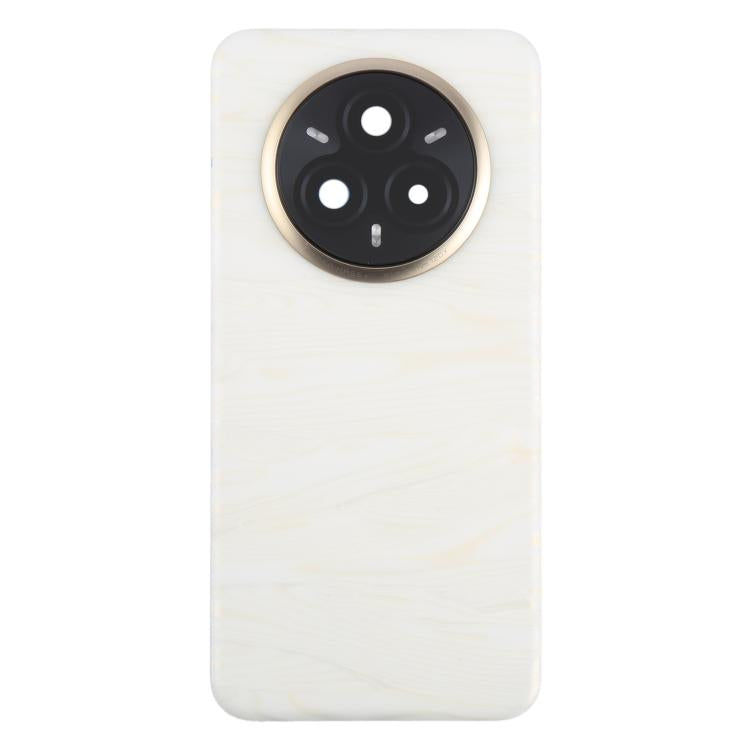 For Realme 14 Pro+ Original Battery Back Cover with Camera Lens Cover(White) - Back Cover by PMc TechLife | Online Shopping South Africa | PMc TechLife | Buy Now Pay Later Mobicred
