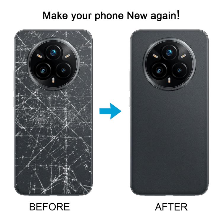 For Realme 14 Pro+ Original Battery Back Cover with Camera Lens Cover(White) - Back Cover by PMc TechLife | Online Shopping South Africa | PMc TechLife | Buy Now Pay Later Mobicred