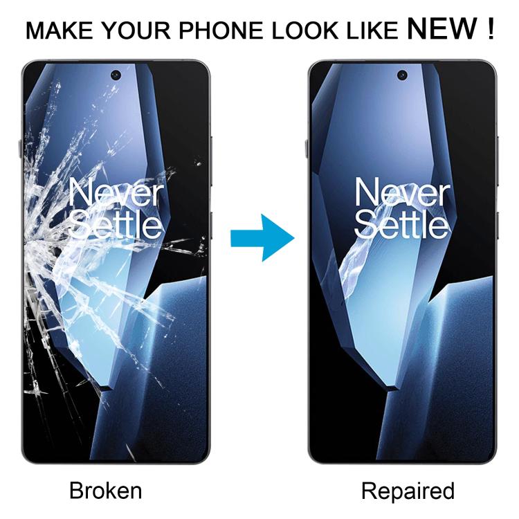 For OnePlus 13R CPH2645 CPH2691 CPH2647 Front Screen Outer Glass Lens with OCA Optically Clear Adhesive - LCD Related Parts by PMc TechLife | Online Shopping South Africa | PMc TechLife | Buy Now Pay Later Mobicred