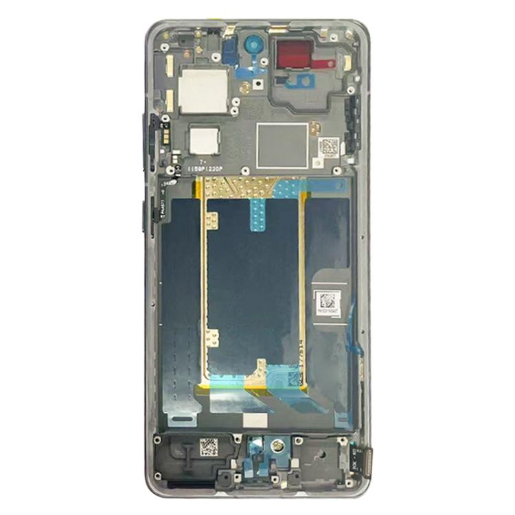 For OnePlus 13R CPH2645 CPH2691 CPH2647 Middle Frame Bezel Plate (White) - Frame Bezel Plate by PMc TechLife | Online Shopping South Africa | PMc TechLife | Buy Now Pay Later Mobicred