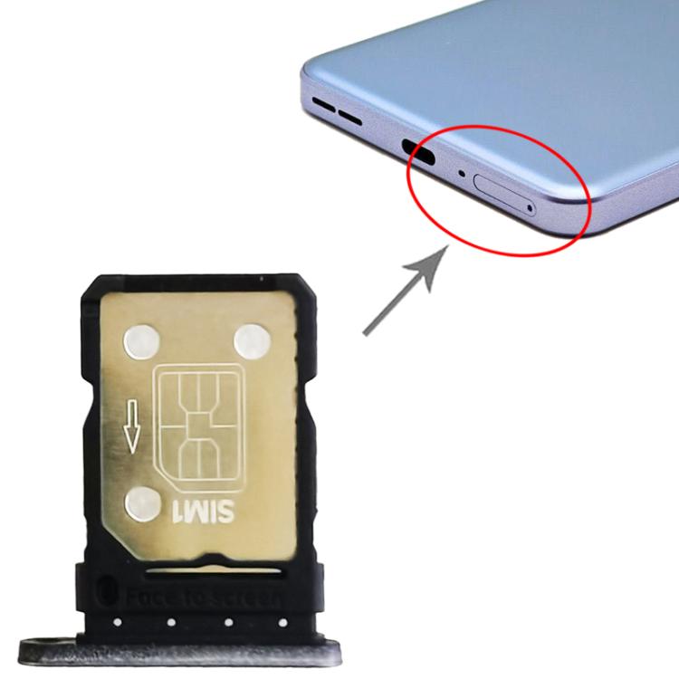 For OnePlus Ace 3V PJF110 SIM + SIM Card Tray (Black) - Card Tray by PMc TechLife | Online Shopping South Africa | PMc TechLife | Buy Now Pay Later Mobicred