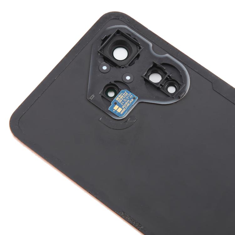 For Boost Celero 5G 2024 Glass Battery Back Cover(Orange) - Others by PMc TechLife | Online Shopping South Africa | PMc TechLife | Buy Now Pay Later Mobicred
