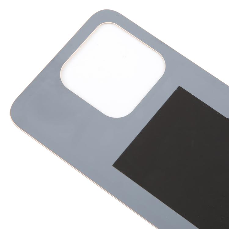For ZTE Axon 70 Glass Battery Back Cover with Adhesive(Gold) - For ZTE by PMc TechLife | Online Shopping South Africa | PMc TechLife | Buy Now Pay Later Mobicred