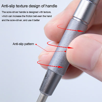 S2 Hollow Cross Tip Middle Bezel Phone Repair Precision Screwdriver - Screwdriver by PMC Jewellery | Online Shopping South Africa | PMC Jewellery | Buy Now Pay Later Mobicred