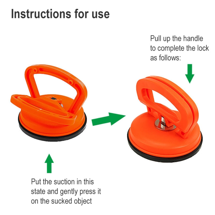 Large Car Dent Repair Puller Suction Cup Bodywork Panel Sucker (Orange) - Hand Tool Sets by PMC TechLife | Online Shopping South Africa | PMC TechLife | Buy Now Pay Later Mobicred