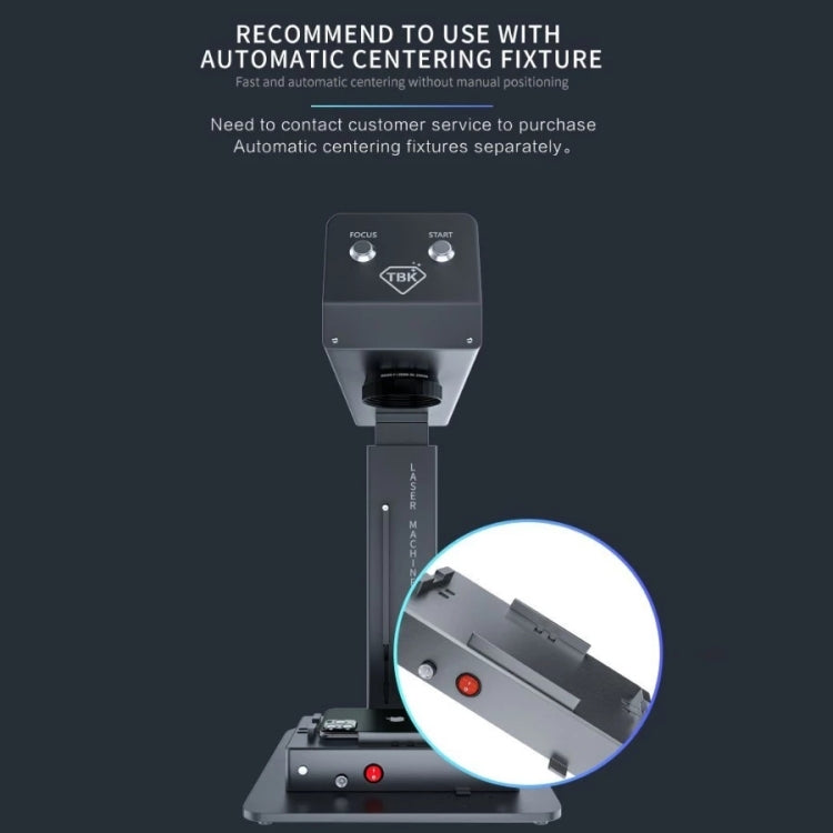 TBK-958M Laser Marking Machine Auto Focus Frame Separator 2 in 1 Engraving Equipment, AU Plug - free shipping - PMC TechLife - Order now!