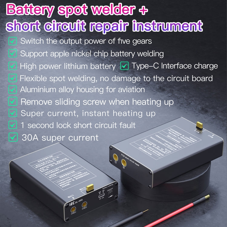 i2C DL-S03S Adjustable Mini Portable Spot Welder - Others by PMC TechLife | Online Shopping South Africa | PMC TechLife