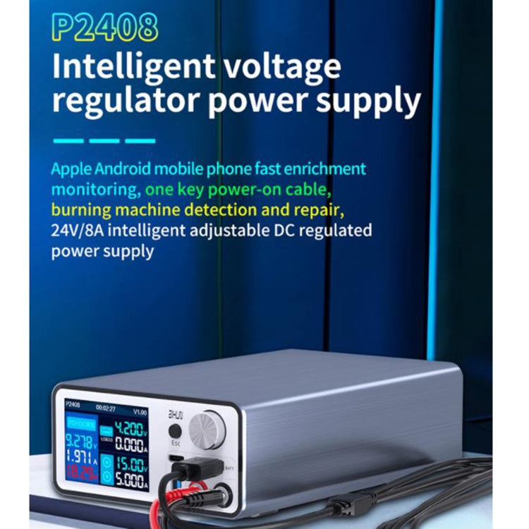 AIXUN P2408 Intelligent Voltage Regulator Power Supply, US Plug - free shipping - PMC TechLife - Order now!