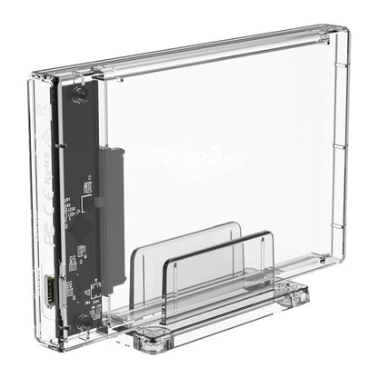 Transparent Series 2.5 inch 10Gbps Hard Drive Enclosure with Stand - HDD Enclosure by ORICO | Online Shopping South Africa | PMC Jewellery | Buy Now Pay Later Mobicred