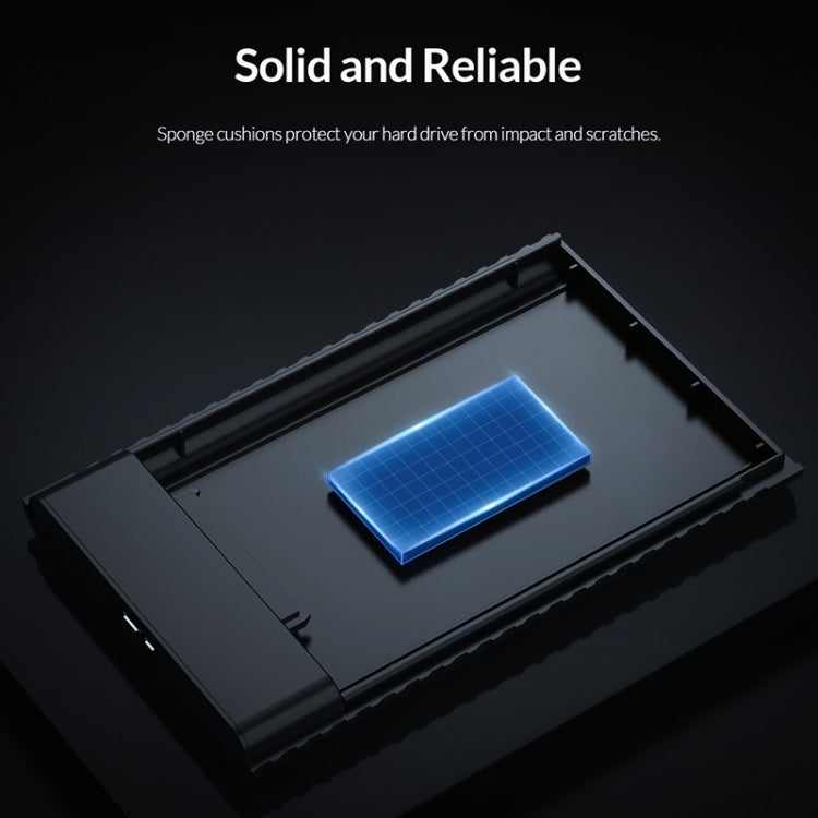 ORICO 2521U3 2.5-Inch Portable Hard Drive Enclosure - HDD Enclosure by ORICO | Online Shopping South Africa | PMC TechLife | Buy Now Pay Later Mobicred