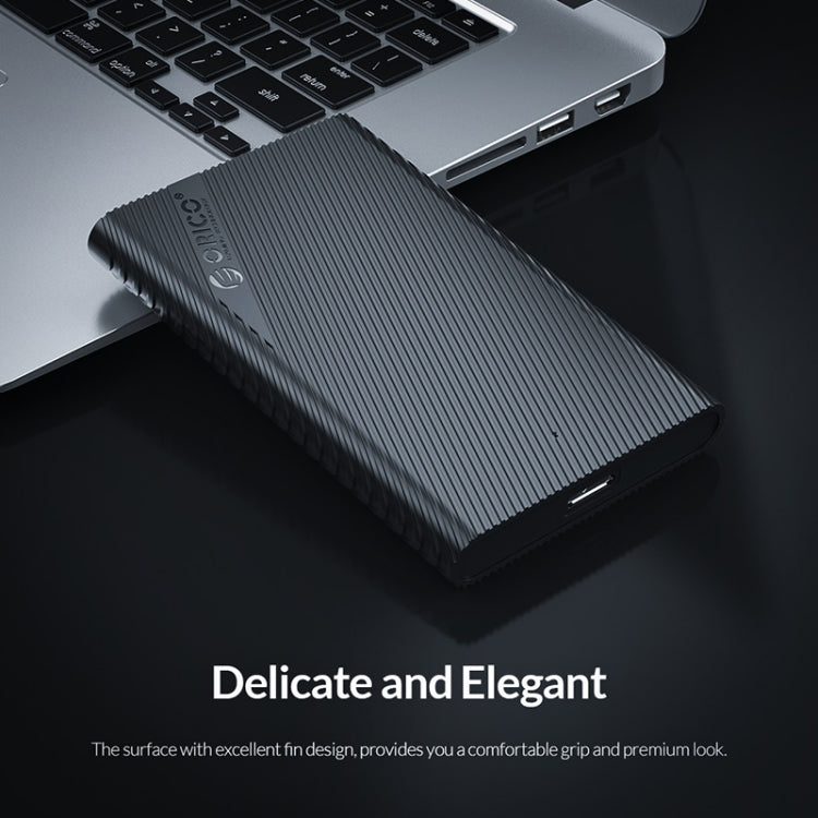 ORICO 2521U3 2.5-Inch Portable Hard Drive Enclosure - HDD Enclosure by ORICO | Online Shopping South Africa | PMC TechLife | Buy Now Pay Later Mobicred