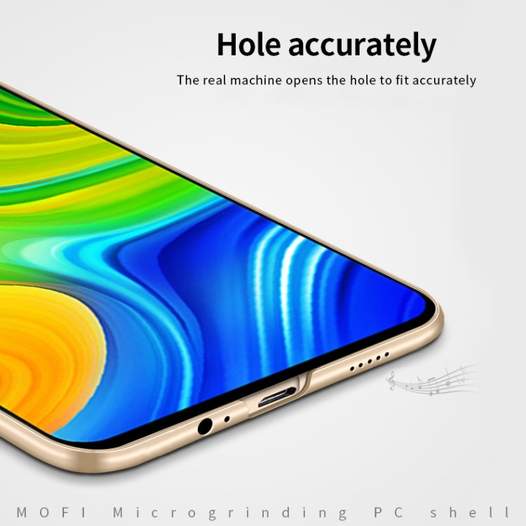 For Xiaomi Redmi 10X 4G MOFI Frosted PC Ultra-thin Hard Case(Rose gold) - Xiaomi Cases by MOFI | Online Shopping South Africa | PMC TechLife