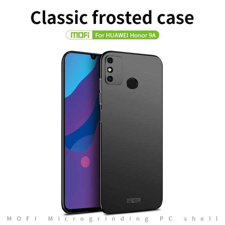 For Huawei Honor 9A MOFI Frosted PC Ultra-thin Hard Case(Red) - free shipping - PMC TechLife - Order now!