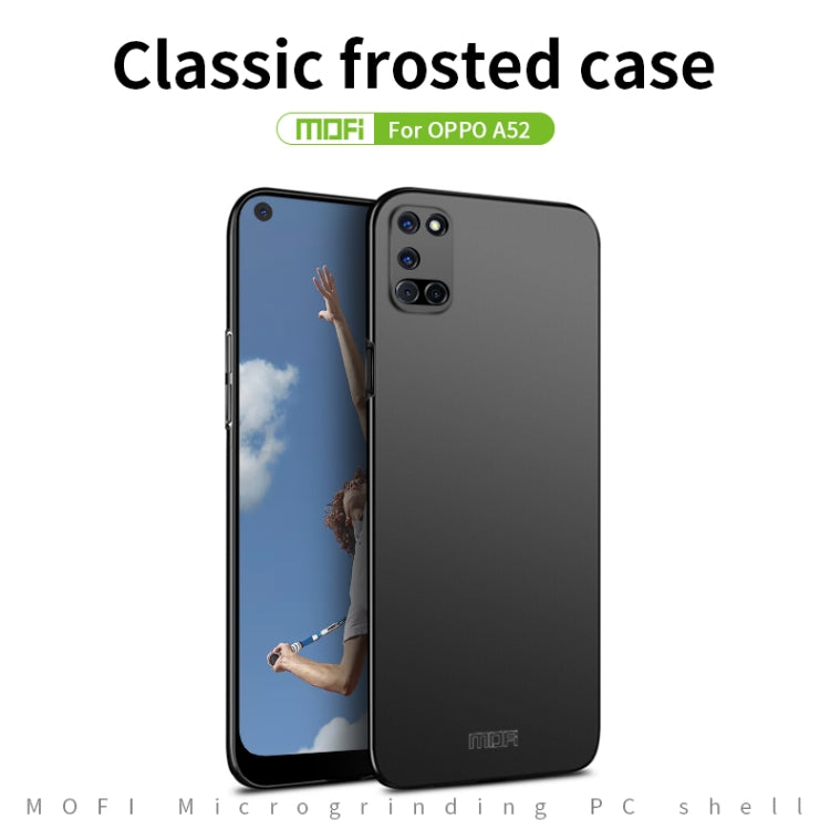 For OPPO A52 MOFI Frosted PC Ultra-thin Hard Case(Rose gold) - OPPO Cases by MOFI | Online Shopping South Africa | PMC TechLife