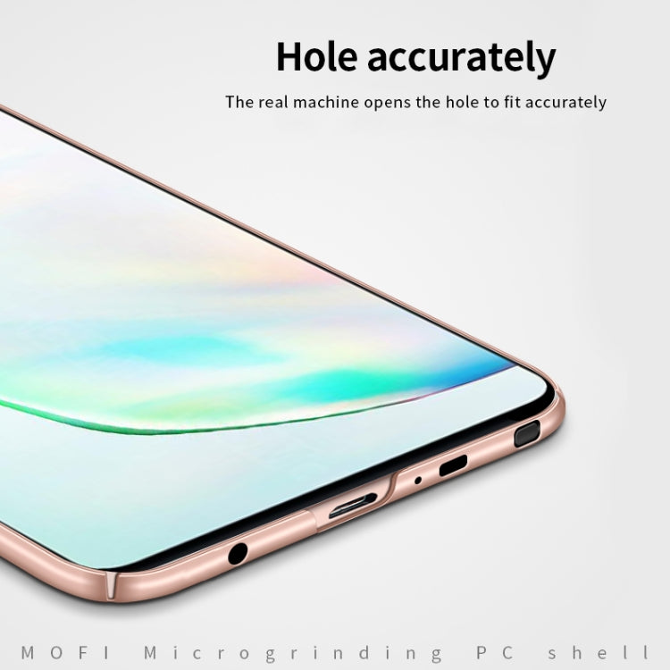 For Samsung Galaxy A81/Note10Lite MOFI Frosted PC Ultra-thin Hard C(Blue) - Galaxy Phone Cases by MOFI | Online Shopping South Africa | PMC TechLife