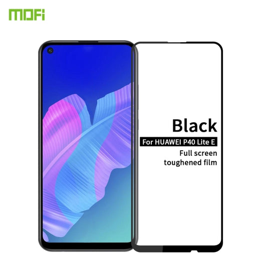 For Huawei Y7P MOFI 9H 2.5D Full Screen Tempered Glass Film(Black) - Huawei Tempered Glass by MOFI | Online Shopping South Africa | PMC Jewellery