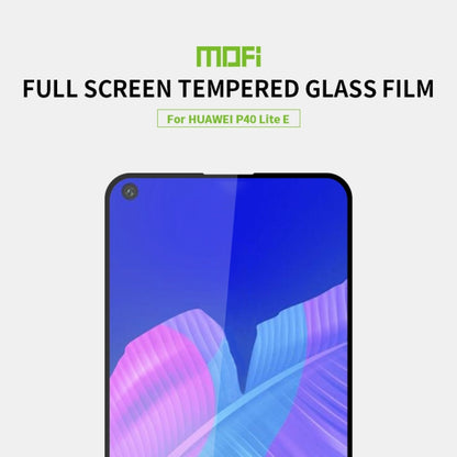 For Huawei Y7P MOFI 9H 2.5D Full Screen Tempered Glass Film(Black) - Huawei Tempered Glass by MOFI | Online Shopping South Africa | PMC Jewellery