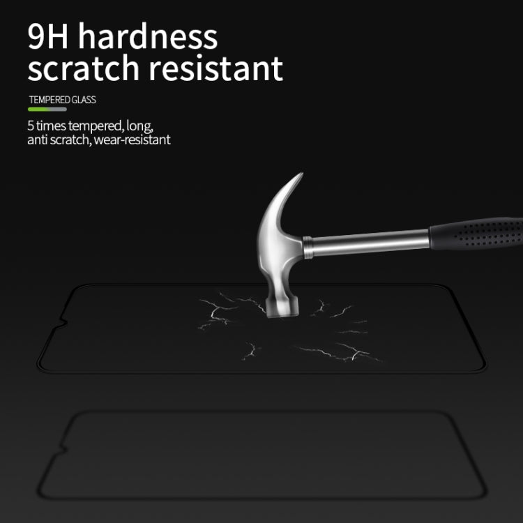 For Xiaomi Mi 10 Lite MOFI 9H 3D Explosion-proof Curved Screen Tempered Glass Film(Black) -  by MOFI | Online Shopping South Africa | PMC TechLife