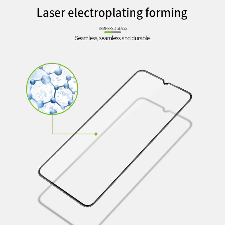 For Xiaomi Mi 10 Lite MOFI 9H 3D Explosion-proof Curved Screen Tempered Glass Film(Black) -  by MOFI | Online Shopping South Africa | PMC TechLife