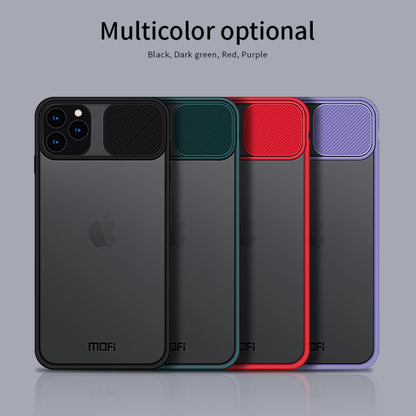 For iPhone 11 Pro Max MOFI Xing Dun Series Translucent Frosted PC + TPU Privacy Anti-glare Shockproof All-inclusive Protective Case(Red) - iPhone 11 Pro Max Cases by MOFI | Online Shopping South Africa | PMC Jewellery