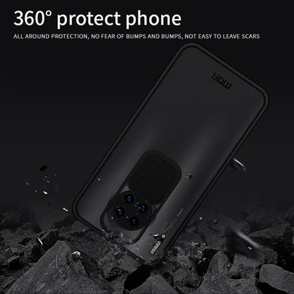 For Huawei Mate 30 Pro MOFI Xing Dun Series PC + TPU Anti-peep Waterproof And Anti-drop All-inclusive Protective Shell, Translucent Frosted(Black) - Huawei Cases by MOFI | Online Shopping South Africa | PMC Jewellery