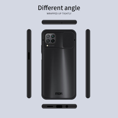 For Huawei P40 lite MOFI Xing Dun Series PC + TPU Anti-peep Waterproof And Anti-drop All-inclusive Protective Shell, Translucent Frosted(Black) - Huawei Cases by MOFI | Online Shopping South Africa | PMC Jewellery