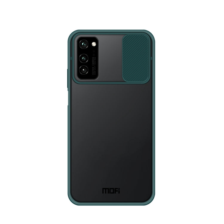 For Huawei HonorV30 MOFI Xing Dun Series PC + TPU Anti-peep Waterproof And Anti-drop All-inclusive Protective Shell, Translucent Frosted(Green) - Huawei Cases by MOFI | Online Shopping South Africa | PMC Jewellery