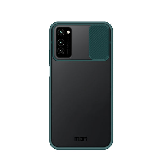 For Huawei HonorV30 MOFI Xing Dun Series PC + TPU Anti-peep Waterproof And Anti-drop All-inclusive Protective Shell, Translucent Frosted(Green) - Huawei Cases by MOFI | Online Shopping South Africa | PMC Jewellery