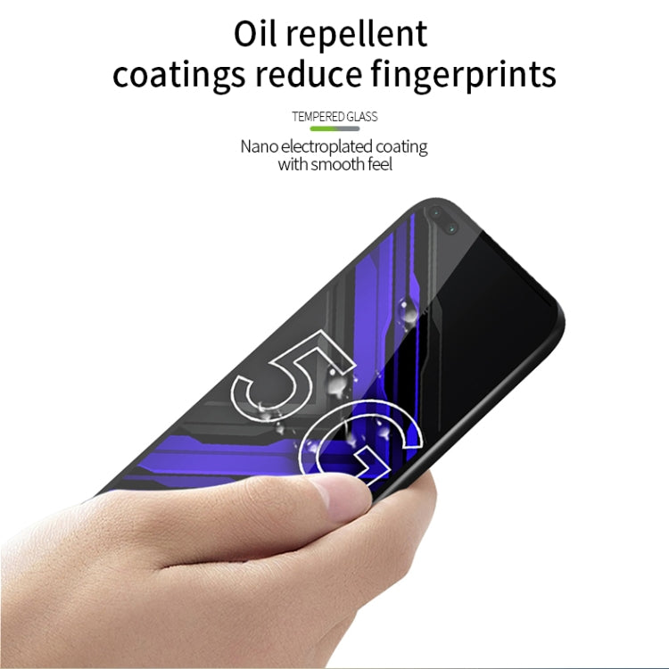 For Huawei Honor Play4 Pro MOFI 9H 2.5D Full Screen Tempered Glass Film(Black) - Honor Tempered Glass by MOFI | Online Shopping South Africa | PMC TechLife | Buy Now Pay Later Mobicred