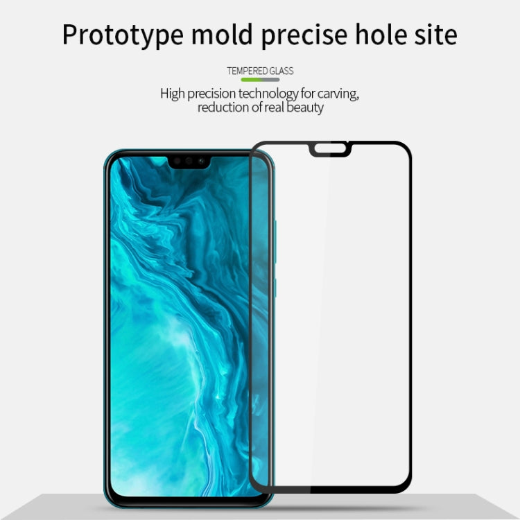 For Huawei Honor 9X Lite MOFI 9H 2.5D Full Screen Tempered Glass Film(Black) - Honor Tempered Glass by MOFI | Online Shopping South Africa | PMC Jewellery