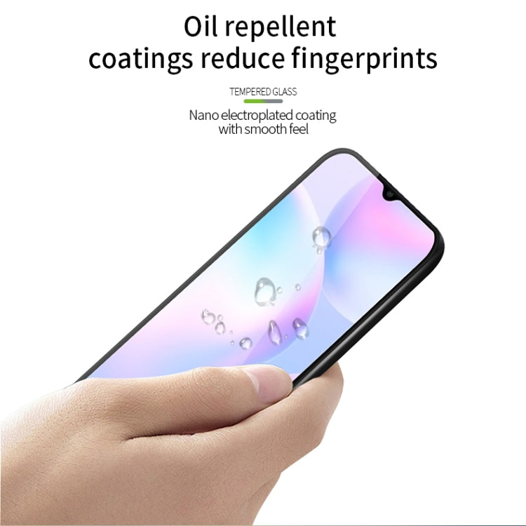 For Xiaomi Redmi 9A / 9C MOFI 9H 3D Explosion-proof Curved Screen Tempered Glass Film(Black) -  by MOFI | Online Shopping South Africa | PMC TechLife
