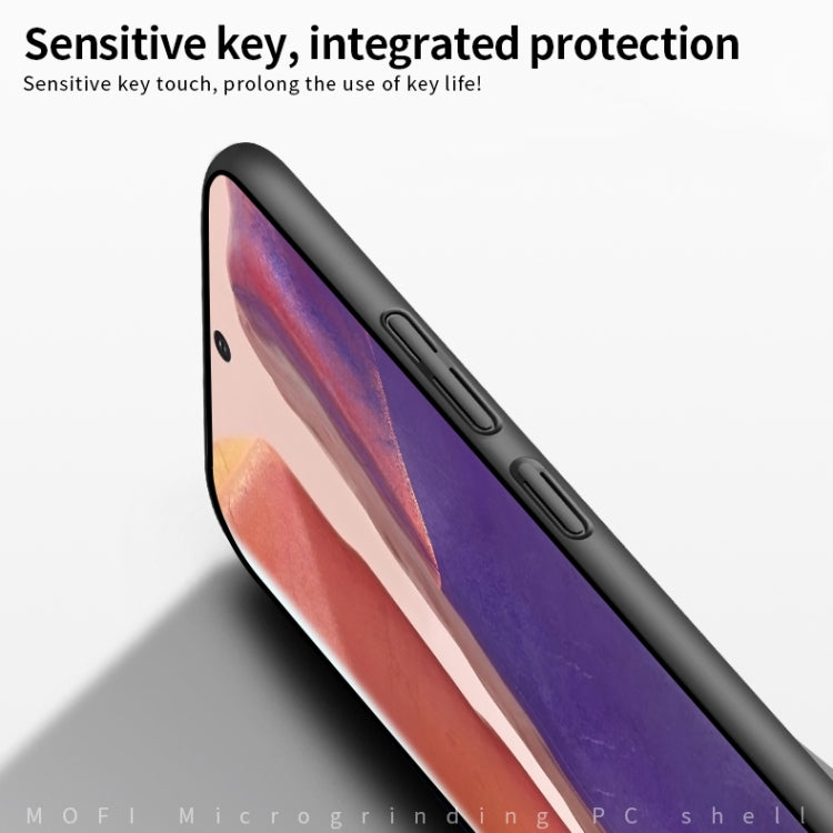 For Samsung Galaxy Note20 MOFI Frosted PC Ultra-thin Hard Case(Black) - Galaxy Note20 Cases by MOFI | Online Shopping South Africa | PMC TechLife | Buy Now Pay Later Mobicred