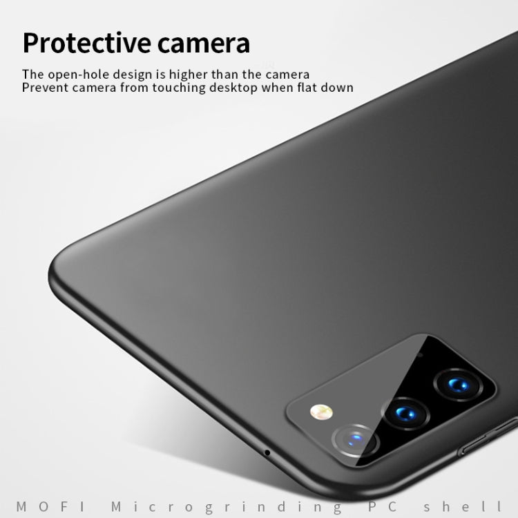 For Samsung Galaxy Note20 MOFI Frosted PC Ultra-thin Hard Case(Black) - Galaxy Note20 Cases by MOFI | Online Shopping South Africa | PMC TechLife | Buy Now Pay Later Mobicred