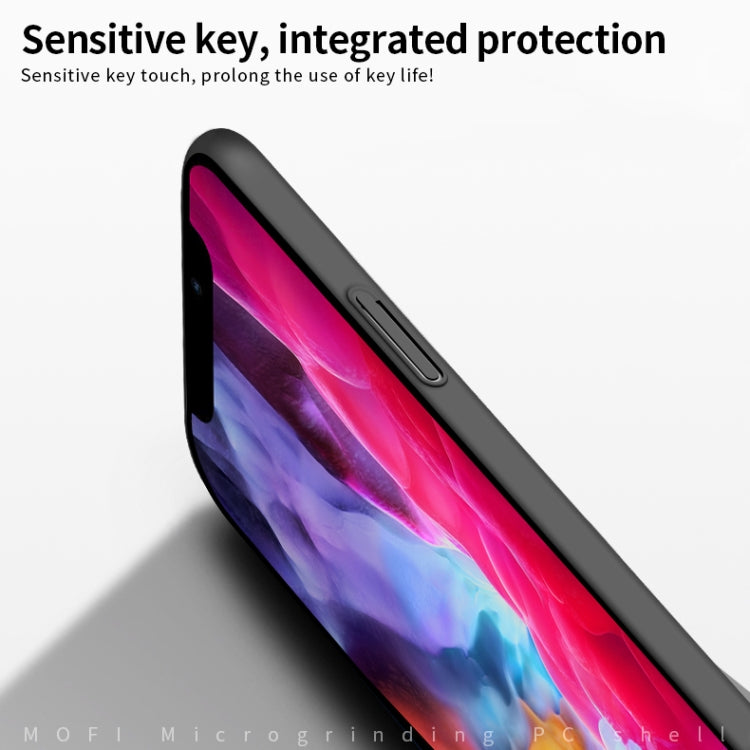 For iPhone 12 Pro Max MOFI Frosted PC Ultra-thin Hard Case(Red) - iPhone 12 Pro Max Cases by MOFI | Online Shopping South Africa | PMC TechLife