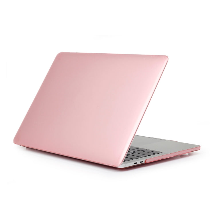 ENKAY Hat-Prince 3 in 1 For MacBook Pro 13 inch A2289 / A2251 (2020) Crystal Hard Shell Protective Case + Europe Version Ultra-thin TPU Keyboard Protector Cover + Anti-dust Plugs Set(Pink) - MacBook Pro Cases by ENKAY | Online Shopping South Africa | PMC Jewellery | Buy Now Pay Later Mobicred