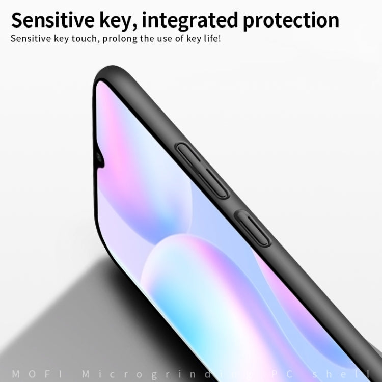 For Xiaomi Redmi 9A MOFI Frosted PC Ultra-thin Hard Case(Blue) - Xiaomi Cases by MOFI | Online Shopping South Africa | PMC TechLife | Buy Now Pay Later Mobicred