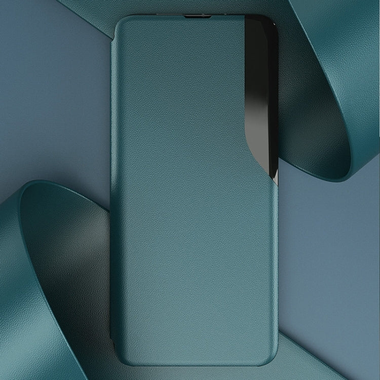 For Samsung Galaxy S9 Attraction Flip Holder Leather Phone Case(Blue) - Galaxy Phone Cases by PMC TechLife | Online Shopping South Africa | PMC TechLife