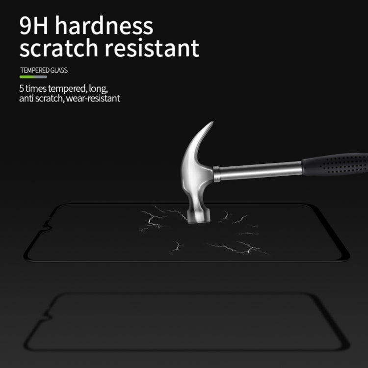 For Xiaomi Poco M2 MOFI 9H 3D Explosion-proof Curved Screen Tempered Glass Film(Black) -  by MOFI | Online Shopping South Africa | PMC Jewellery