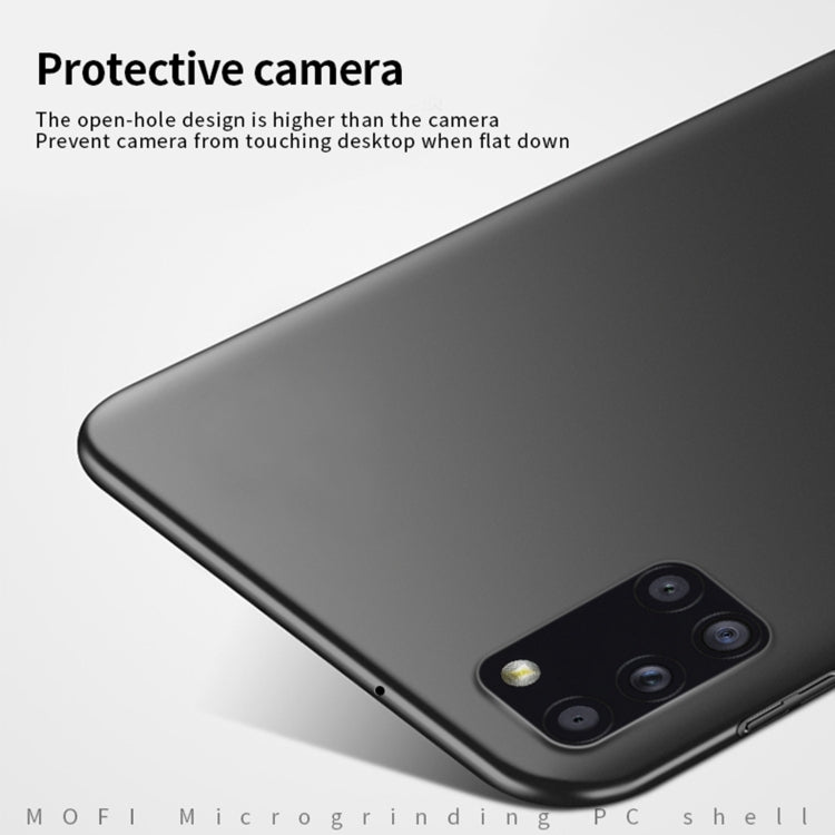 For Samsung Galaxy A31 MOFI Frosted PC Ultra-thin Hard Case(Blue) - Galaxy Phone Cases by MOFI | Online Shopping South Africa | PMC TechLife | Buy Now Pay Later Mobicred