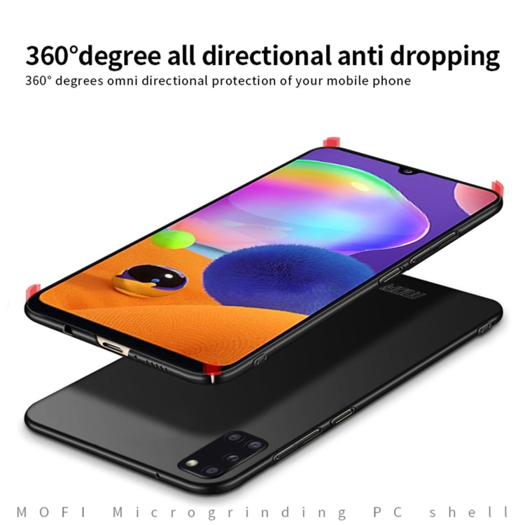 For Samsung Galaxy A31 MOFI Frosted PC Ultra-thin Hard Case(Blue) - Galaxy Phone Cases by MOFI | Online Shopping South Africa | PMC TechLife | Buy Now Pay Later Mobicred