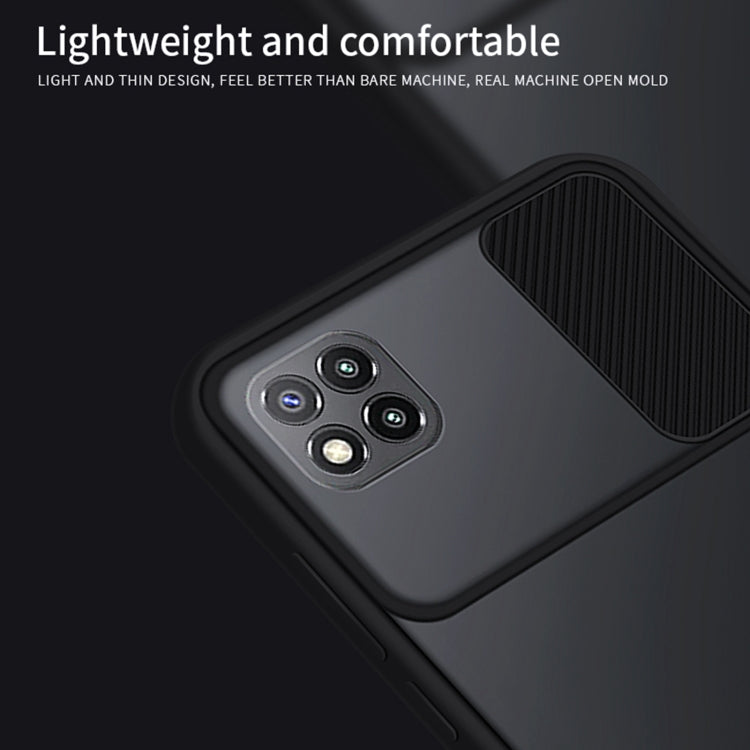 For Xiaomi Poco C3 MOFI Xing Dun Series Translucent Frosted PC + TPU Privacy Anti-glare Shockproof All-inclusive Protective Case(Black) - Xiaomi Cases by MOFI | Online Shopping South Africa | PMC Jewellery